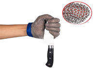 Βιομηχανικά γάντια ασφάλειας ανοξείδωτου περικοπών ανθεκτικά, γάντι χασάπηδων ταχυδρομείου αλυσίδων