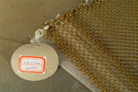 Σύνδεση 1.2mm αλυσίδων αργιλίου υφασματεμπορία πλέγματος μετάλλων για το διαστημικό διαιρέτη