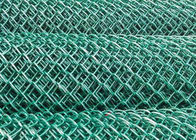 Πράσινος ντυμένος φράκτης 11,5 μετρητής Χ συνδέσεων αλυσίδων μορφής διαμαντιών της Αυστραλίας 2 ίντσα