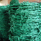κονσερτίνα καλωδίων ξυραφιών διαμέτρων 10kg 2.5mm πράσινη/ασήμι οδοντωτό