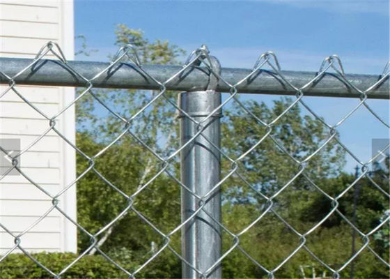 φράκτης 5ft συνδέσεων αλυσίδων 50*50mm βαρέων καθηκόντων αντίσταση διάβρωσης περίφραξης συνδέσεων αλυσίδων
