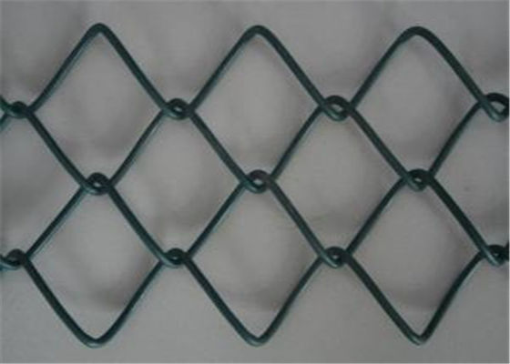 Γαλβανισμένο ύφασμα φρακτών συνδέσεων αλυσίδων χάλυβα, πλέγμα καλωδίων συνδέσεων αλυσίδων 4 ποδιών ύψους