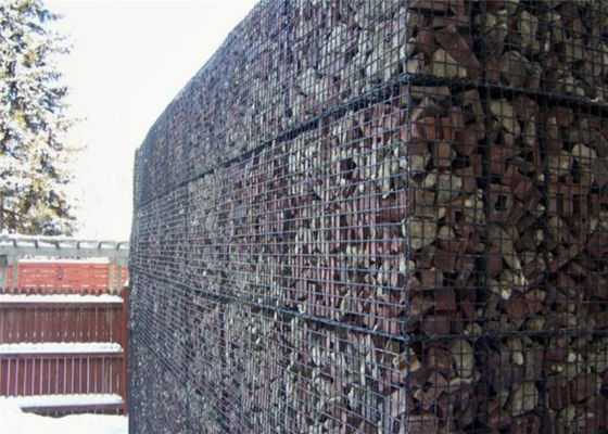 Διακοσμητικό Gabion Calddings για τον τοίχο φρακτών κήπων, πέτρινο κλουβί εξωραϊσμού